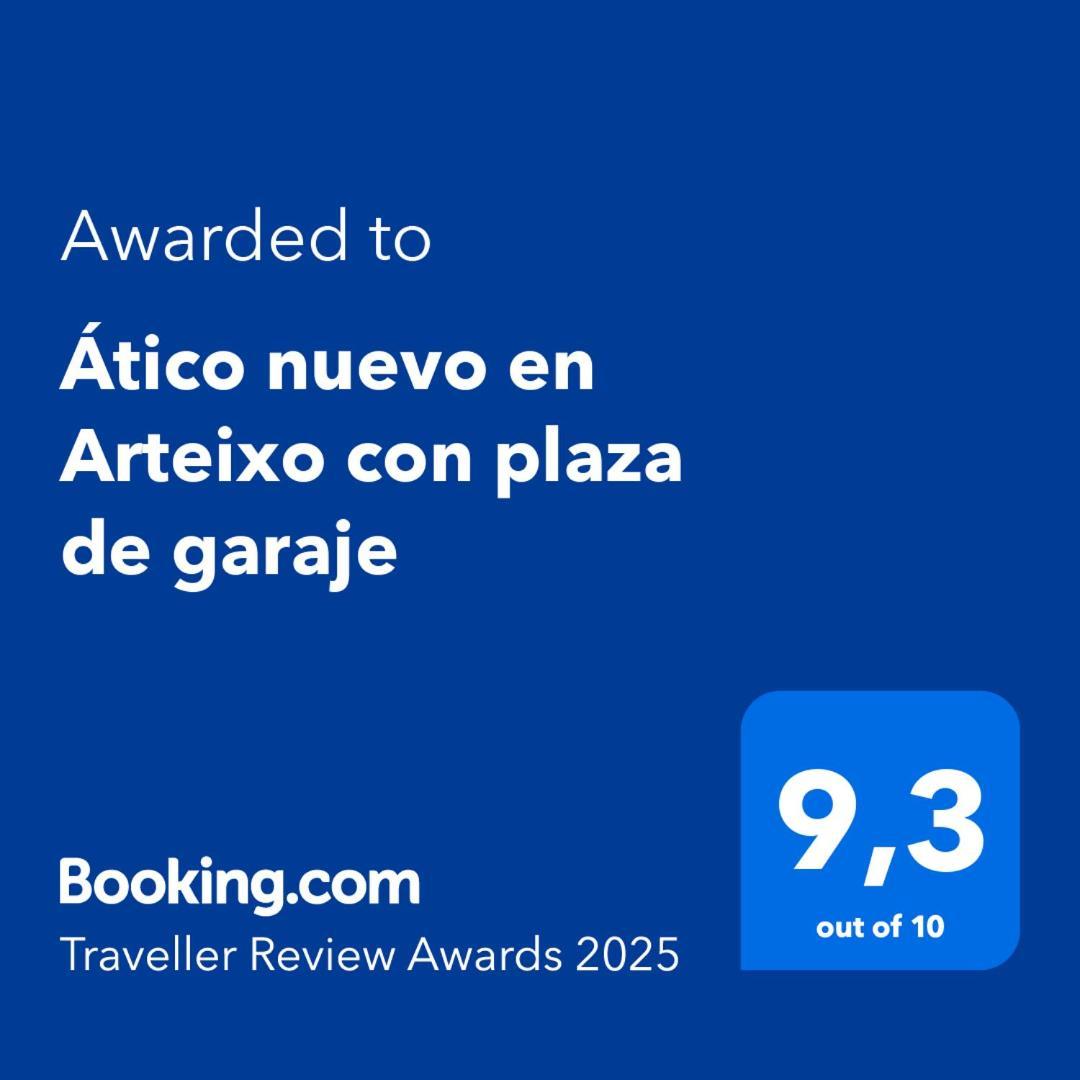 Ferienwohnung Atico Nuevo En Arteixo Con Plaza De Garaje Exterior foto